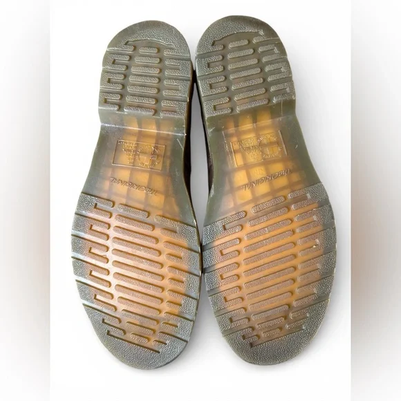 Dr. Martens 1460 Brown Crazy Horse Leather 8 Eye Boots Men’s US 12 UK 11 - Picture 8 of 8